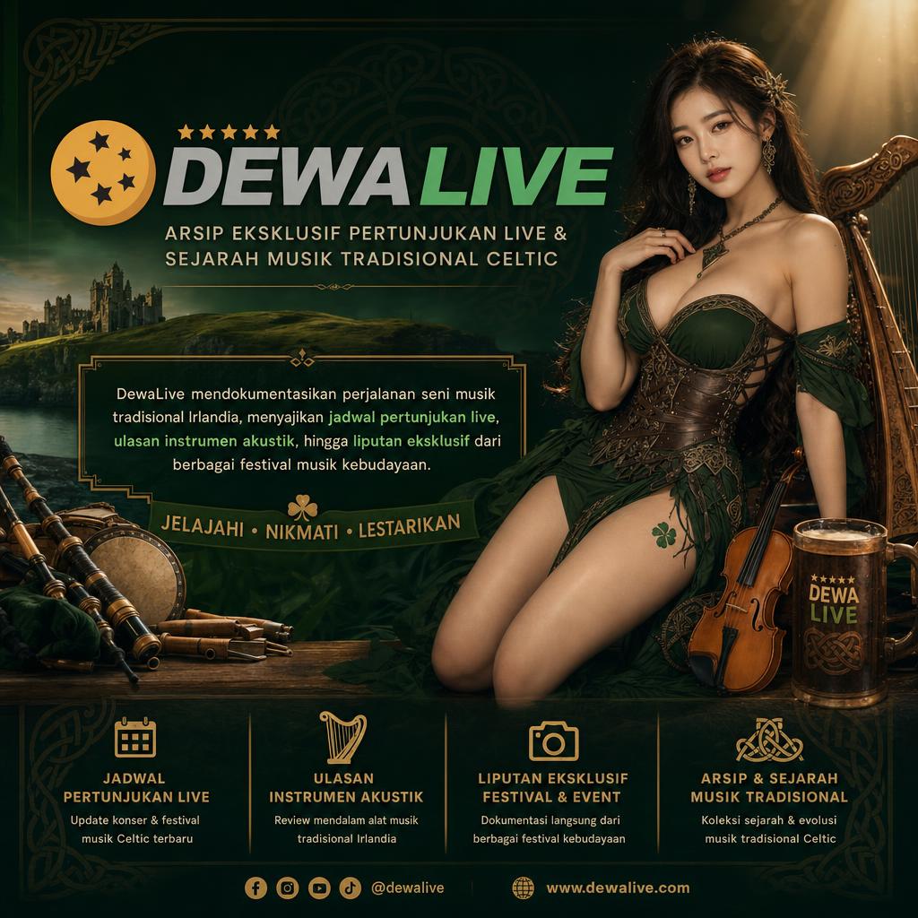 banner DewaLive | Arsip Eksklusif Pertunjukan Live & Sejarah Musik Tradisional Celtic